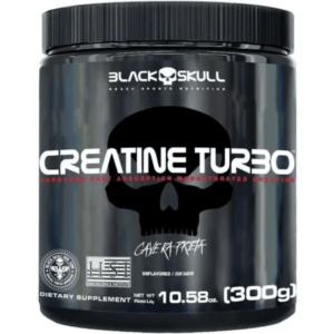 Suplemento em Pó Turbo 300g Black Skull Sem sabor