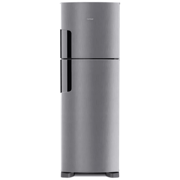 Geladeira Frost Free Duplex Crm44ak 386l Inox Consul 220V