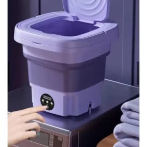 Mini máquina de lavar roupa dobrável portátil moderna máquina de lavar automática roupa