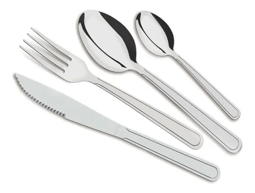 Jogo Talheres Faqueiro Búzios Aço Inox 24 Peças Tramontina - Image 6