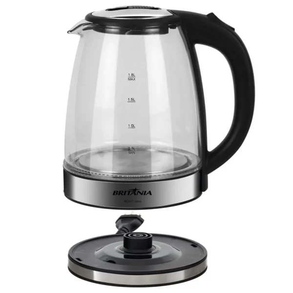 Chaleira Elétrica Britânia BCH11 Glass 1,8L - Imagem 3