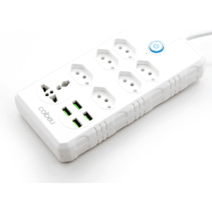 loja 3 Extensão Tomada, Régua Tomada, Régua de Energia, 6 Tomadas,