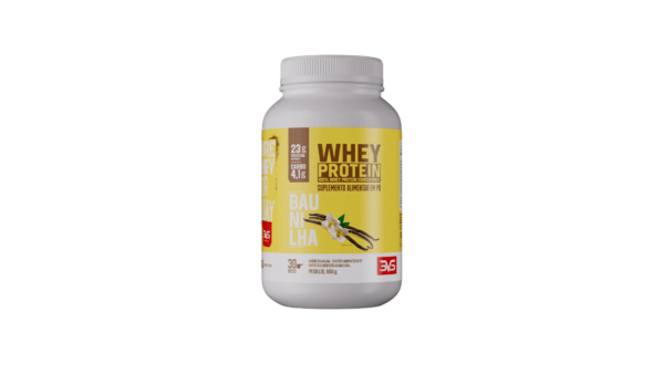 3VS Nutrition Whey 100% Concentrado 900g Sabor Baunilha