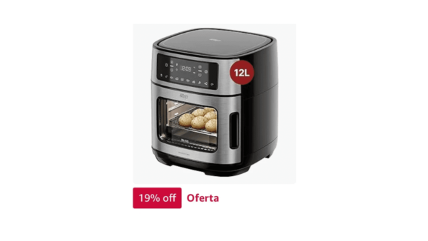 WAP Fritadeira Elétrica Air Fryer OVEN DIGITAL 12 Litros, Revestimento Antiaderente, 10 Funções, 1800W 127V