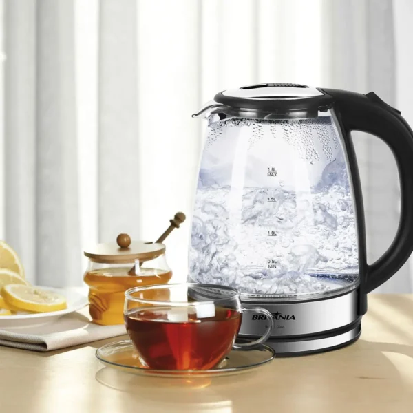Chaleira Elétrica Britânia BCH11 Glass 1,8L - Imagem 2