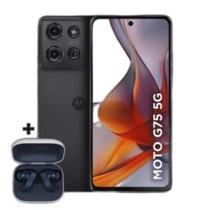 Smartphone Motorola Moto g75 5G + Moto Buds - 256GB 16GB (8GB RAM+8GB Ram Boost)