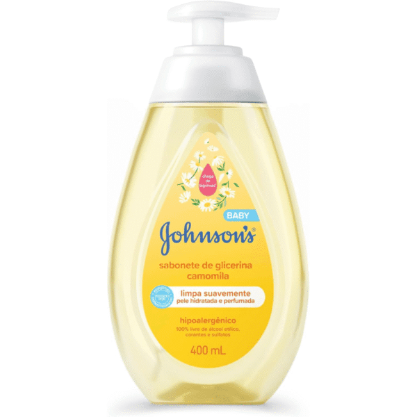 Sabonete Líquido Johnsons Baby Glicerina Camomila 400ml