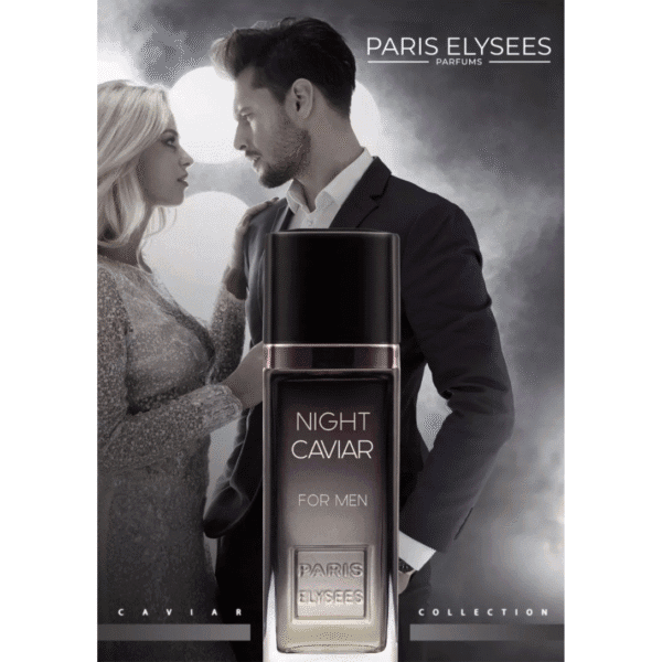 Paris Elysees Night Caviar Eau De Toillete 100ml para masculino