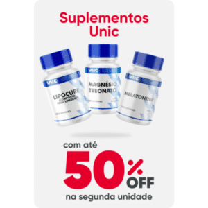 Economias imperdíveis na Unic Pharma 50% Off 2º Unidade Unic Pharma