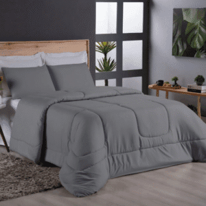 oferta de cama mesa & banho 11 Edredom Queen Percal 400 Fios Grosso Super Casal Hotel Size