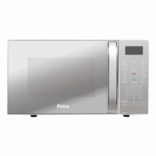 Micro-ondas Philco PMO23EB Limpa Fácil 20L Potência de 1100W Cor Branco