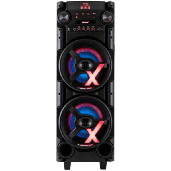 Caixa de Som Torre AMVOX ACA 1000 NEW X - Bluetooth 1000W RMS Amplificada