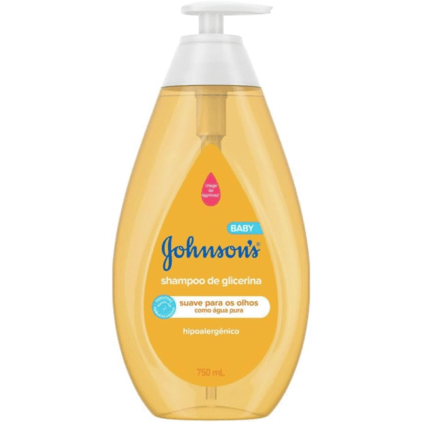 Johnson's Baby Shampoo Glicerina Para Bebê, 750ml