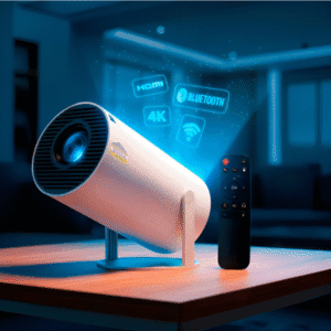 Projetor Smart Portátil Several Importados Full Hd 4k Android 11 Wi-fi Bluetooth Mini Projetor Home Theater Cinema Em Casa Cor Branco Imagem Nítida Som Potente Compatível Com Diversos Dispositivos