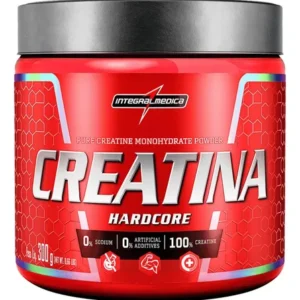 Creatina Hardcore 100% Pura 300g Integralmédica