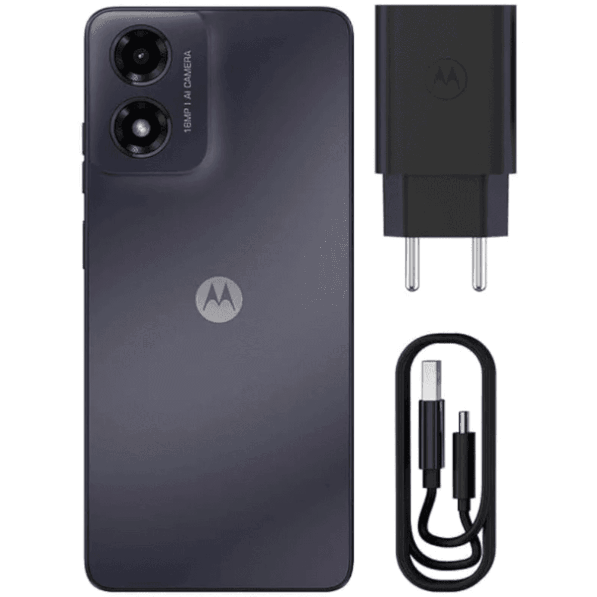 Smartphone Motorola Moto G04 8GB RAM Boost* 128GB Grafite