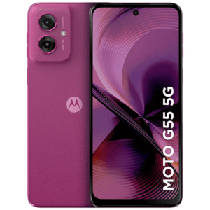 Smartphone Motorola Moto g55 5G - 256GB 16GB (8GB RAM+8GB Ram Boost) e Camera 50MP com AI NFC Tela 6.5" com Superbrilho - Rosa