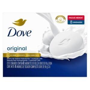 Ofertas da Amazon 19 Dove Sabonete Em Barra Branco 90G - 8 Unidades