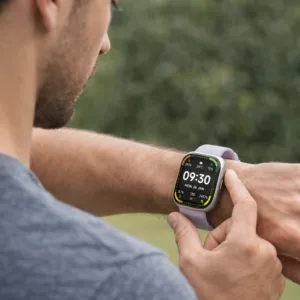 Bettdow SmartWatch, relogio smartwatch com Ecrã tátil e Alexa, à prova d'água IP68, relogio smartwatch feminino e masculino, com modo esportivo e recebimento de notificações (roxo)