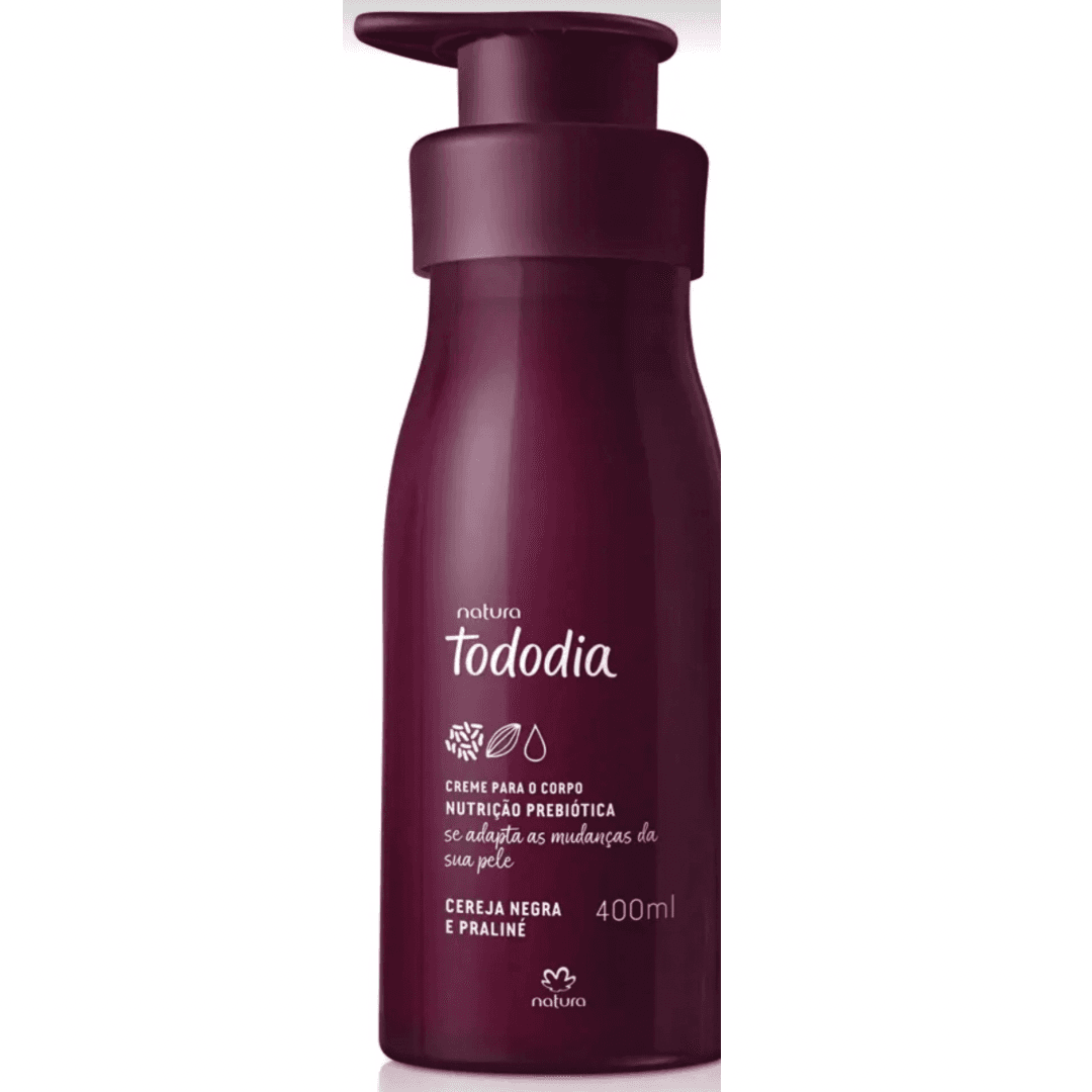 Hidratante Corporal Cereja Negra E Praliné 400ml 1 Hidratante Corporal Cereja Negra E Praliné 400ml