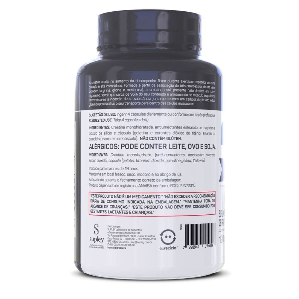 Creatina Monohidratada Em Capsulas Max Titanium Creatina Cápsulas 3 Creatina Monohidratada Em Capsulas Max Titanium Creatina Cápsulas - Imagem 3