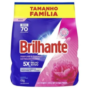inicio 35 Produto Sabão em Pó Brilhante Perfume e Cuidado Extraordinário 4kg