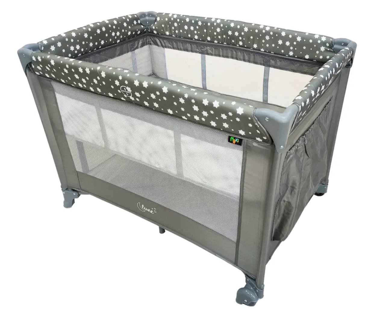 Berço portátil infantil cercado desmontável 1 Berço portátil infantil cercado desmontável