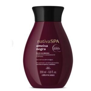 Óleo Glorioso Hidratante Corporal Nativa Spa Ameixa Negra 200ml